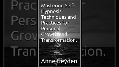 Self hypnosis Chapter 1 1 What is self hypnosis