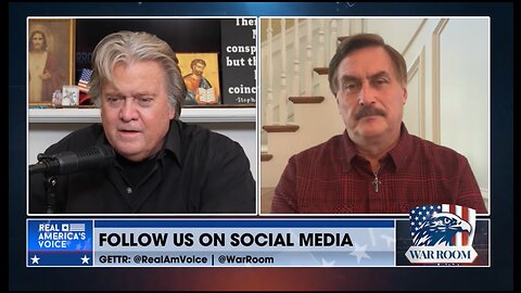 Mike Lindell: "They're attacking me because everyday I speak out to secure our elections"