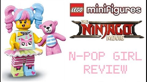 Lego Minifigures The Ninjago Movie N-Pop Girl Review
