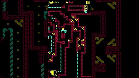 Mastering Tomb of the Mask: Achieving All Stars on Level 28 (No Commentary)