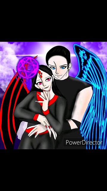 speedpaint the angel and the vampire