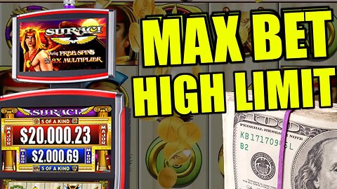 ☀️ Rare High Limit Saruci Slot Play 🪶 $50 Spins Have Big Line Hits and Bonus Jackpots!