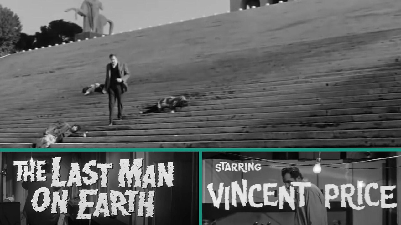 Vincent Price | The Last Man On Earth (1964) HD | Sci-Fi Horror Film | Full Movie