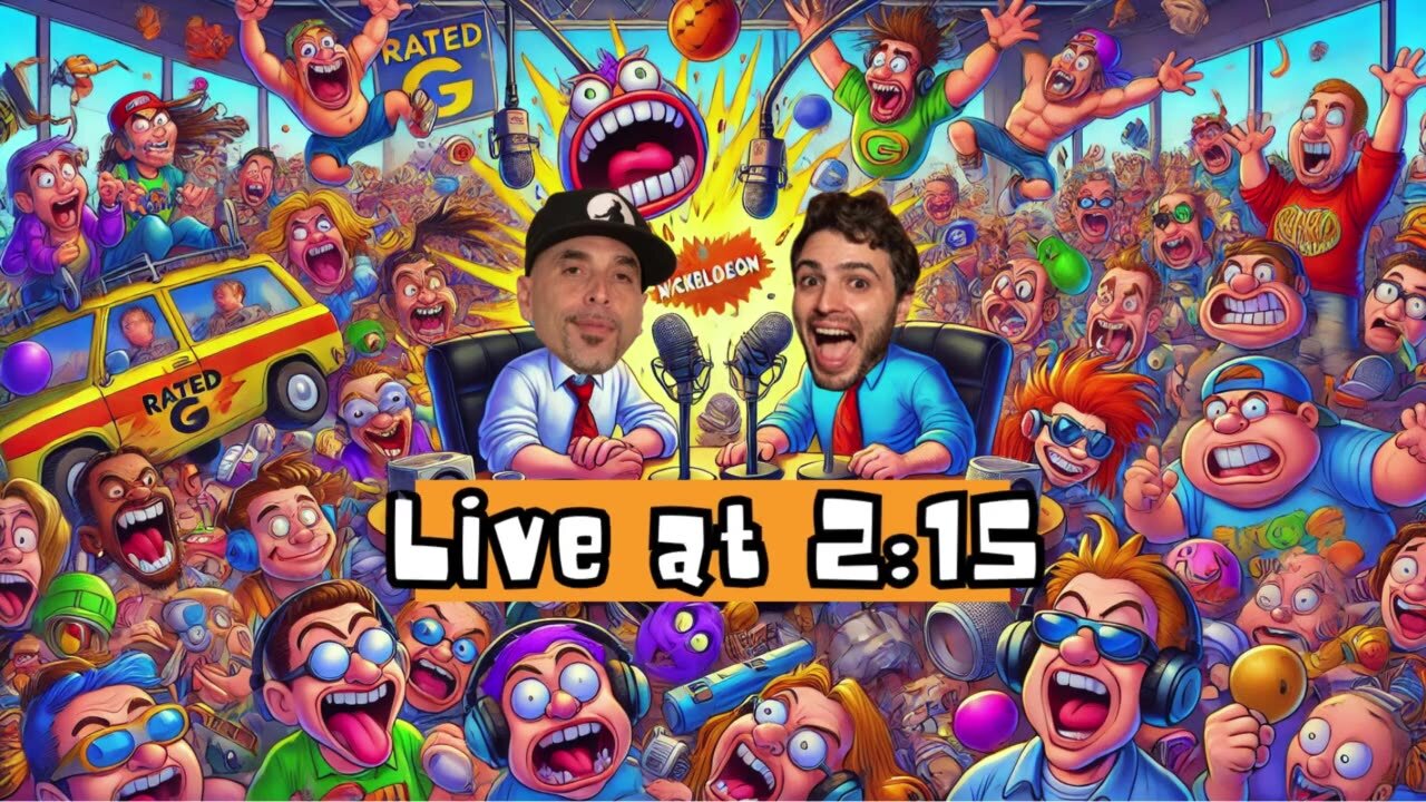 LIVE at 2:15 PM EST:Gary & Brian Go LIVE! Stories & Fan Q&A | Rated G Podcast