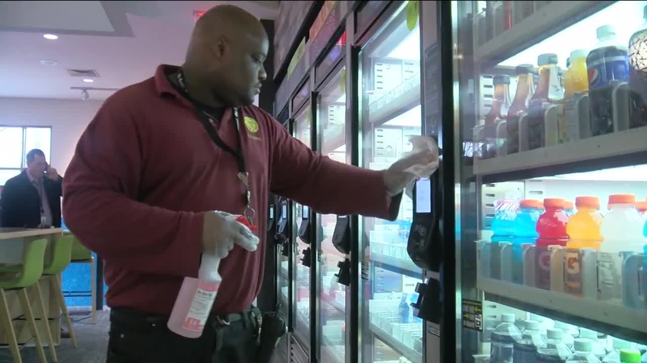 Keeping the Wisconsin Center clean