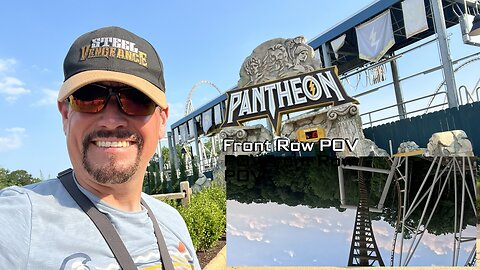 PANTHEON at BUSCH GARDENS WILLIAMSBURG, James City County, Virginia, USA [On Ride Footage - POV]