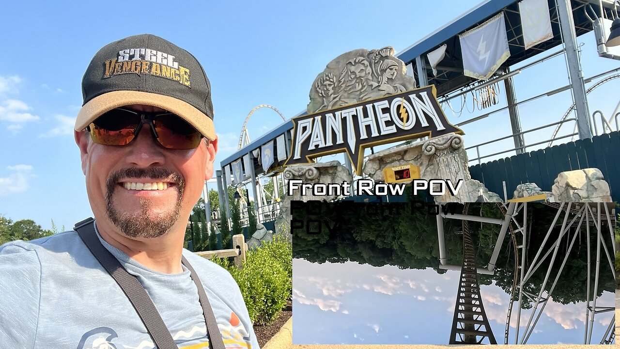 PANTHEON at BUSCH GARDENS WILLIAMSBURG, James City County, Virginia, USA [On Ride Footage - POV]
