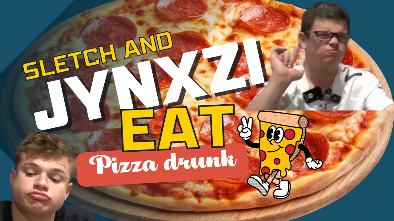 Sketch and jynxzi enjoy pizza while drunk ☝️