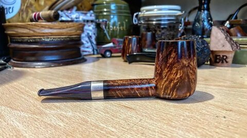 LCS Briars pipe 662 NON FILTERED billiard