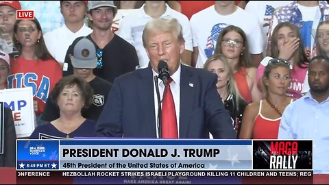 Trump: America Is Finished With Liberal Kamala As President
