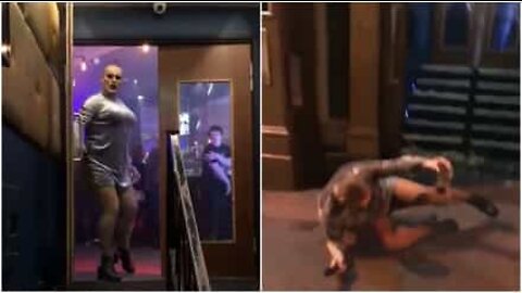 Drag Queen takes an earth-shattering fall to the sound of Britney Spears
