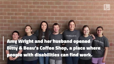 Young Man with Down Syndrome Who Loves To Dance Gets Heartwarming Promotion at Coffee Shop