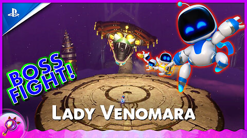 Astro Bot Boss Fight Gameplay