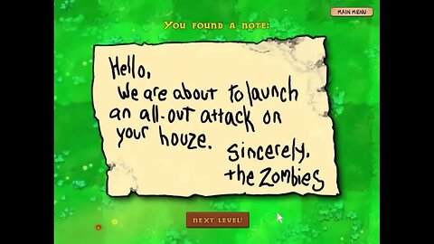 Plants vs. Zombies 1-8 to 1-9