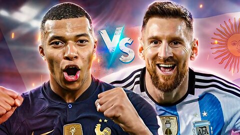 Kylian Mbappé vs Lionel Messi | Final da Copa do Mundo 2022 - Duelo de Seleções