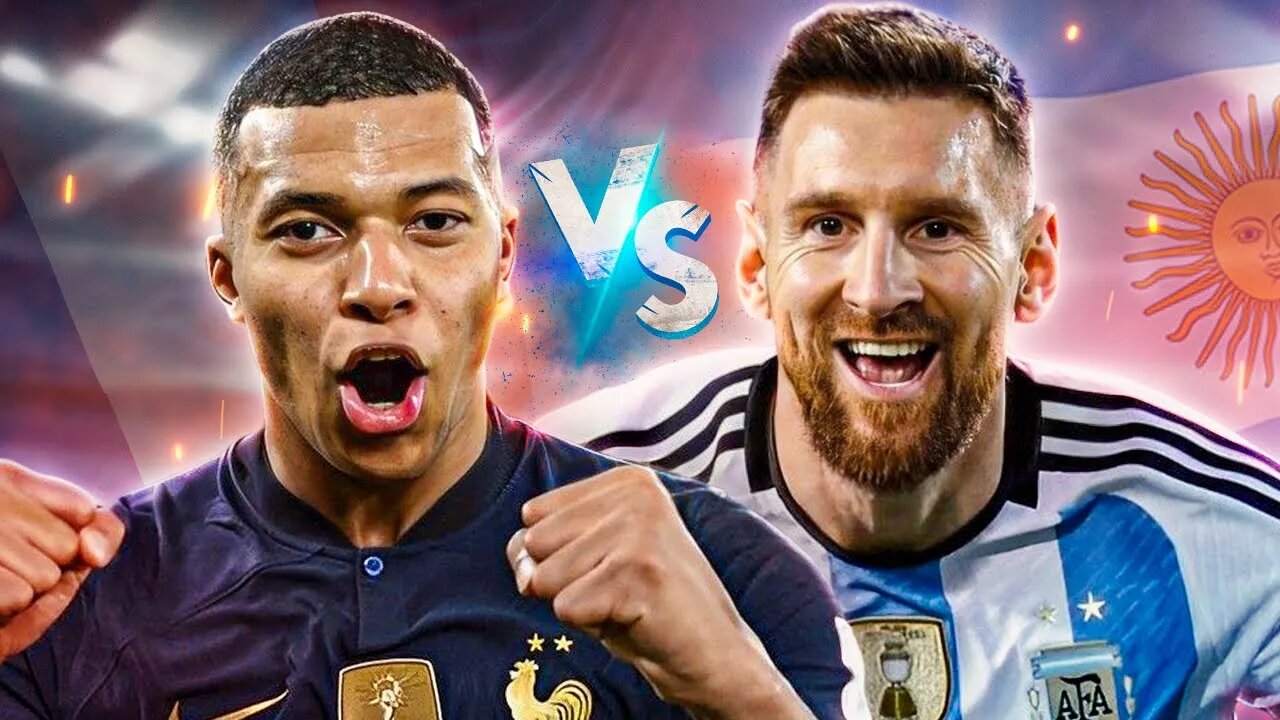 Kylian Mbappé vs Lionel Messi | Final da Copa do Mundo 2022 - Duelo de Seleções