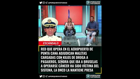 RED QUE OPERA EN AEROPUERTO DE PUNTA CANA ADJUDICAN MALETAS CARGADAS CON KILOS DE DROGA A PASAJEROS