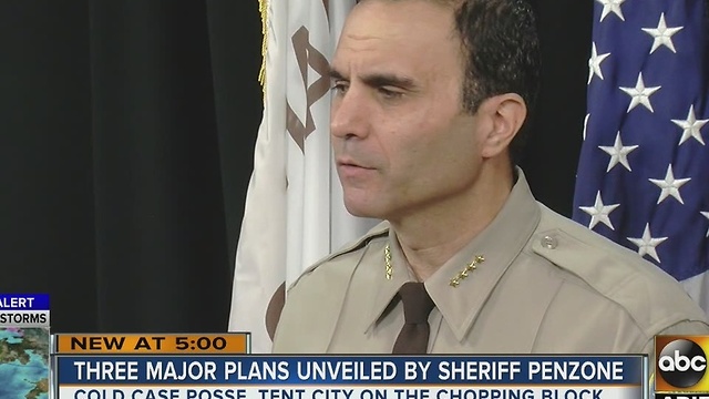 Sheriff Penzone unveils 100 day plan and changes he plans to make