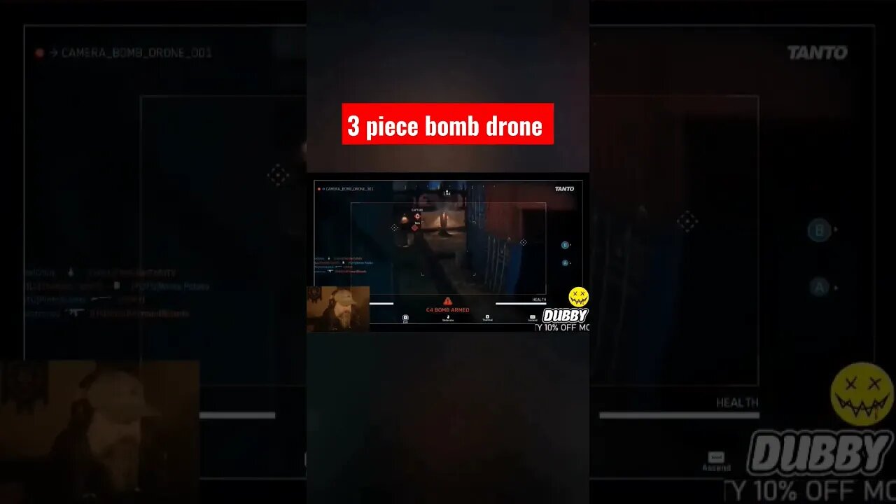 fun with the bomb drone killstreak #funnymoments #shorts #mw2
