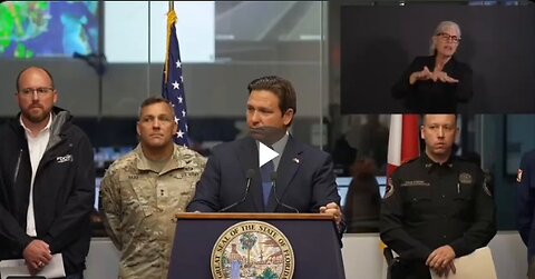 Ron DeSantis made is known that he is in charge...