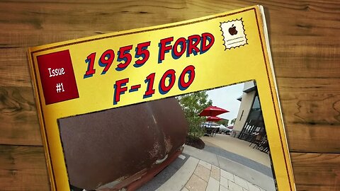 1955 Ford F-100 - Promenade at Sunset Walk - Kissimmee, Florida #fordtruck #insta360