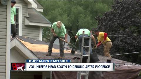 Western New York volunteers taking trailers of hope to North Carolina