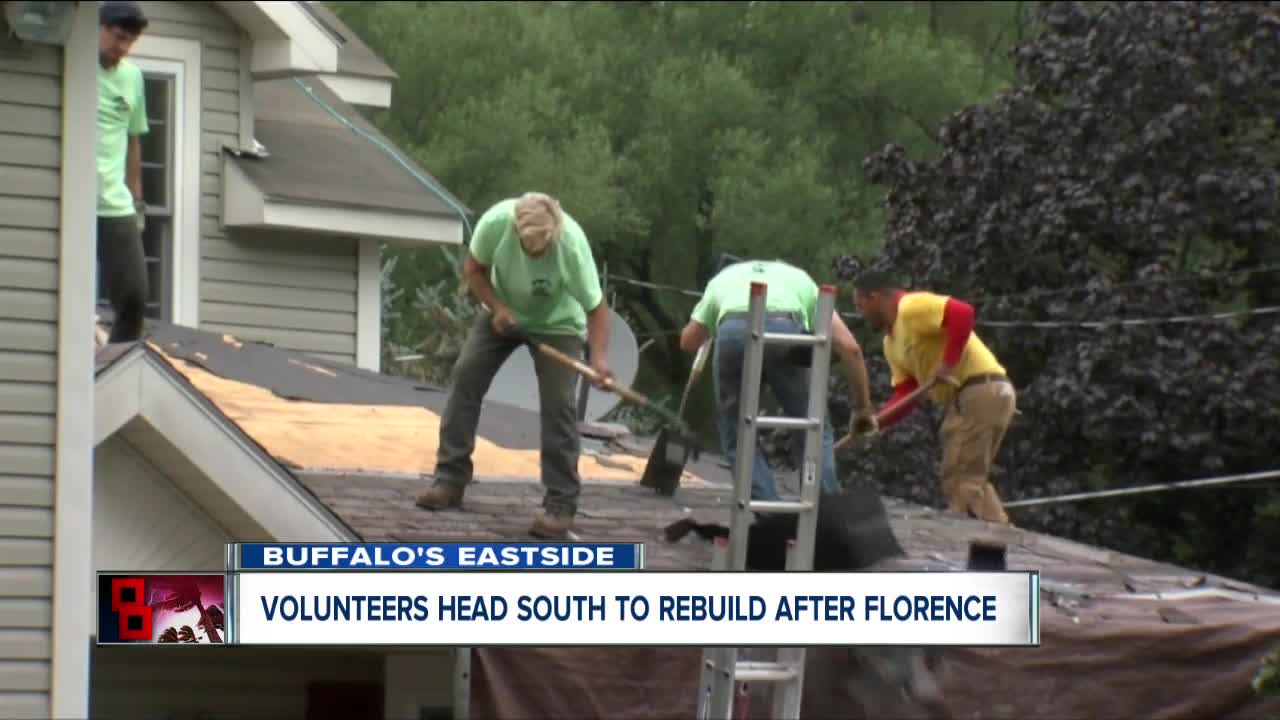 Western New York volunteers taking trailers of hope to North Carolina