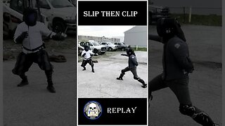 Real Left-Handed Sword Fighting - Roworth - Saber - Slip Then Clip