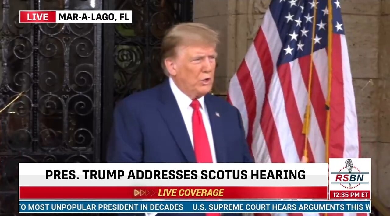 Trump Defends Himself Against J6 Insurrection Accusation