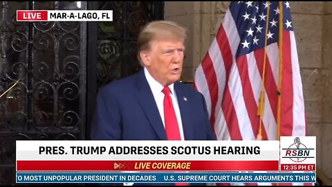 Trump Defends Himself Against J6 Insurrection Accusation