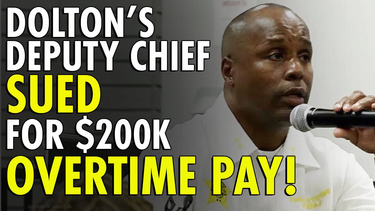 Dolton deputy police chief Lacey sued over $200K in illegal overtime pay authorized to himself!