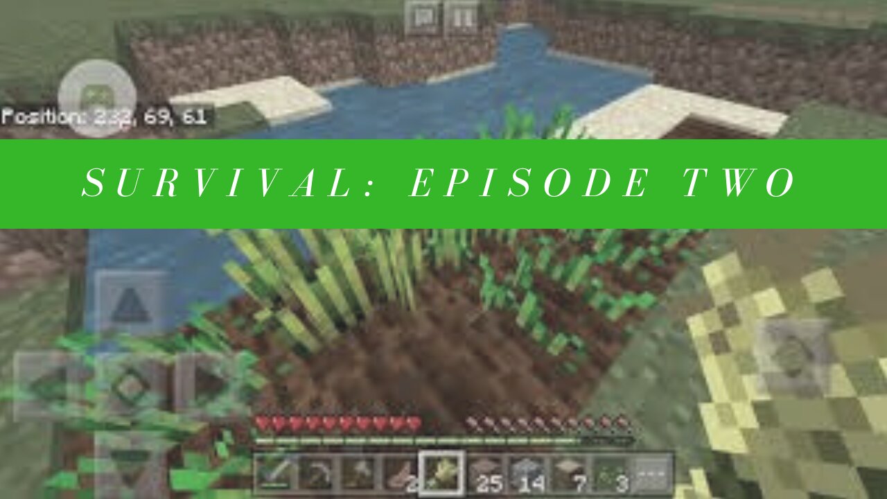 Lagged House Building! | Minecraft Survival - Episode 2