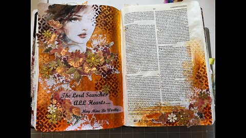 Let's Bible Journal 1 Chronicles 28-29