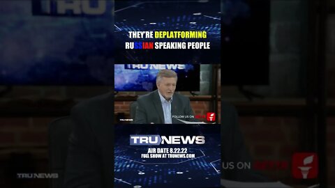 They're deplatforming Russian speaking people #shorts