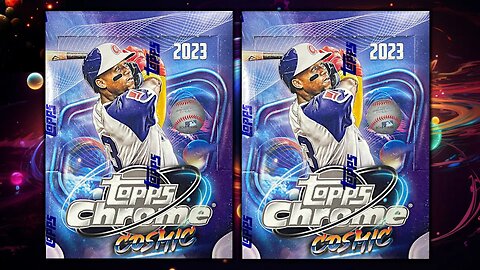 NEW RELEASE EXCLUSIVE ~2023 Topps Chrome COSMIC Baseball Cards Box Opening~