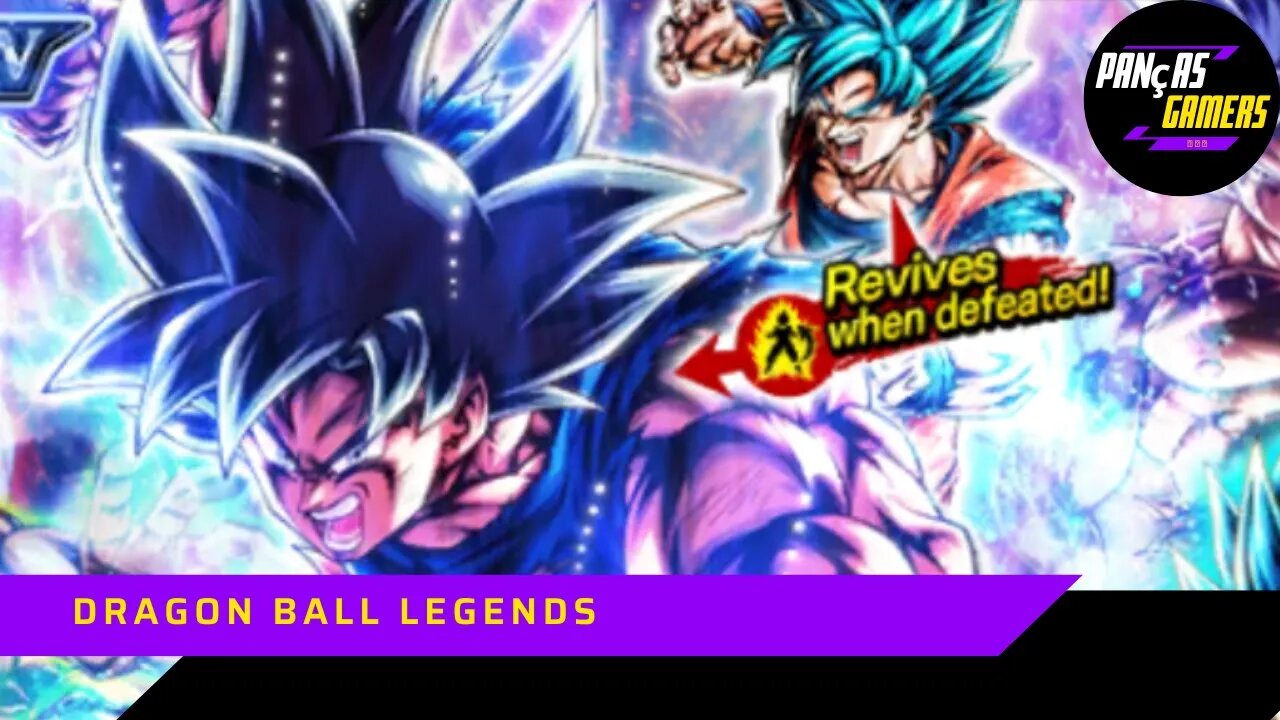 SUMMON GOKU QUE REVIVE COM INSTINTO SUPERIOR - DRAGON BALL LEGENDS