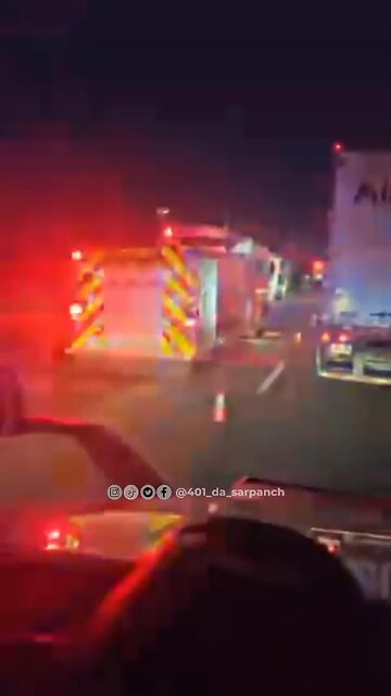 Truck Rollover On Highway 401