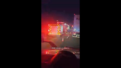 Truck Rollover On Highway 401