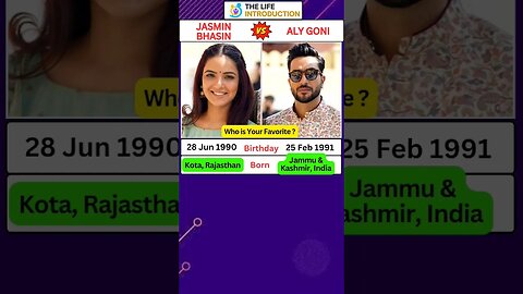 Jasmin Bhasin And Aly Goni Biography 🔥❓‼️ #shorts #youtubeshorts #jasly #jasminbhasin #alygoni