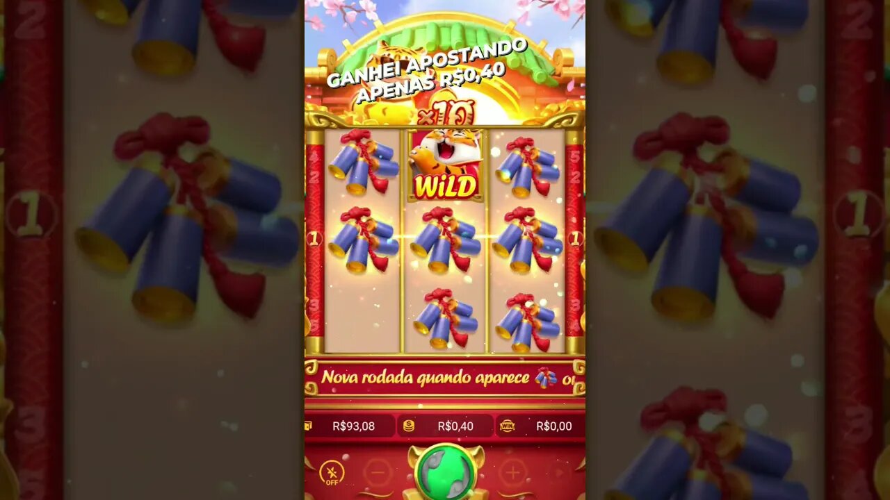 Ganhei 5000% em uma aposta de apenas 40 centavos em #fortunetiger #bet #ganhandodinheiro #aposta