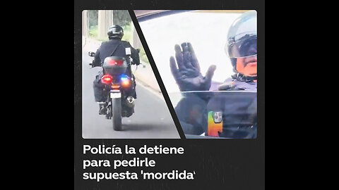 Mujer graba cómo un Policía detiene su coche para pedirle una ‘mordida’