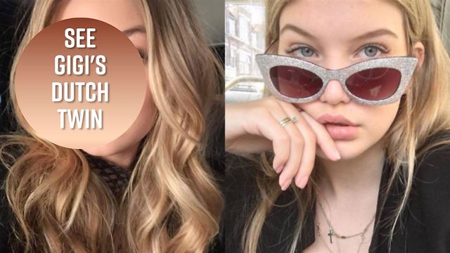 Gigi Hadid's got a twin model, and she's also Dutch