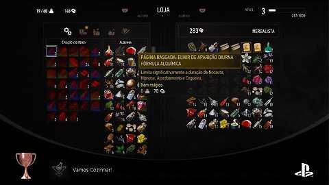 Vamos Cozinhar! - Aprenda 12 fórmulas de poções - The Witcher 3: Wild Hunt - PS5 Update