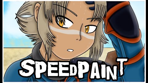Renegade in deserted heat || PKMN Colosseum Speedpaint