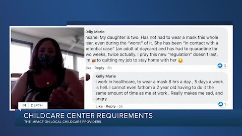 IN- DEPTH: Daycare providers concerned about new mask guidance