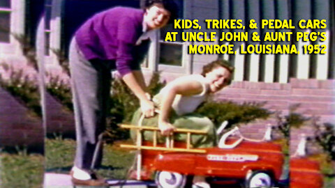 Kids, Trikes & Pedal Cars at Uncle John & Aunt Peg's