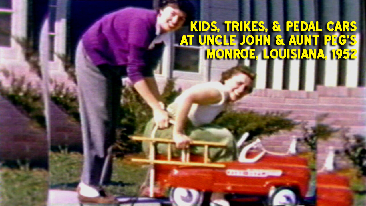 Kids, Trikes & Pedal Cars at Uncle John & Aunt Peg's