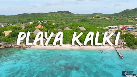 Playa Kalki is a Beautiful Beach on the Northwest Side of Curacao (Great Snorkeling and Diving)