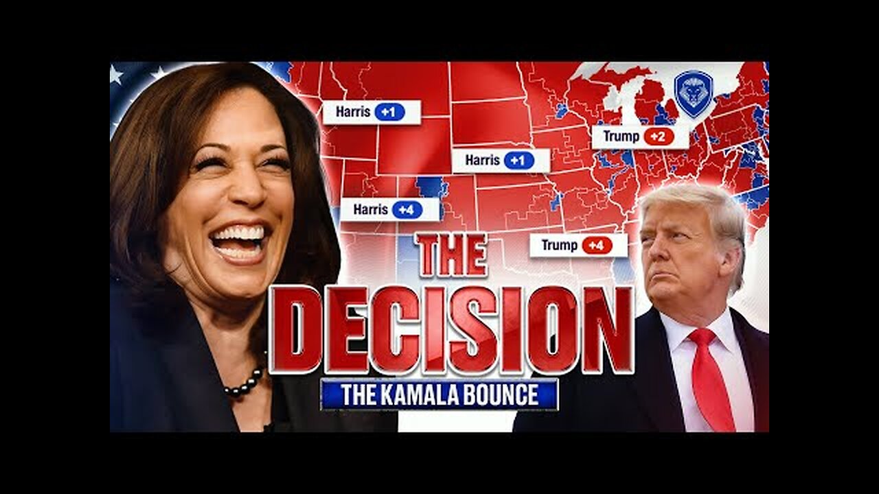 Kamala Bounce in Polls? and New Electoral Map Prediction | The Decision Ep. 3