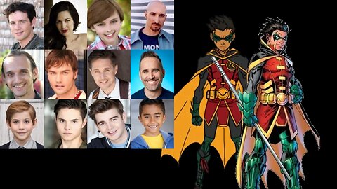 Animated Voice Comparison- Robin/Damian Wayne (Batman)